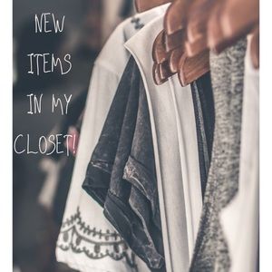 New items in my closet! Go check it out!